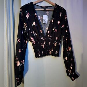 Forever 21 floral top